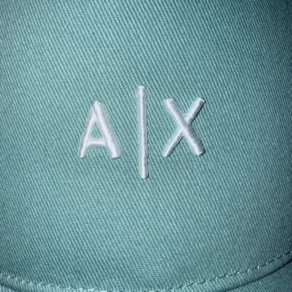 Armani‎ Exchange A/X Green Logo One Size Snap Back Baseball Cap NWT